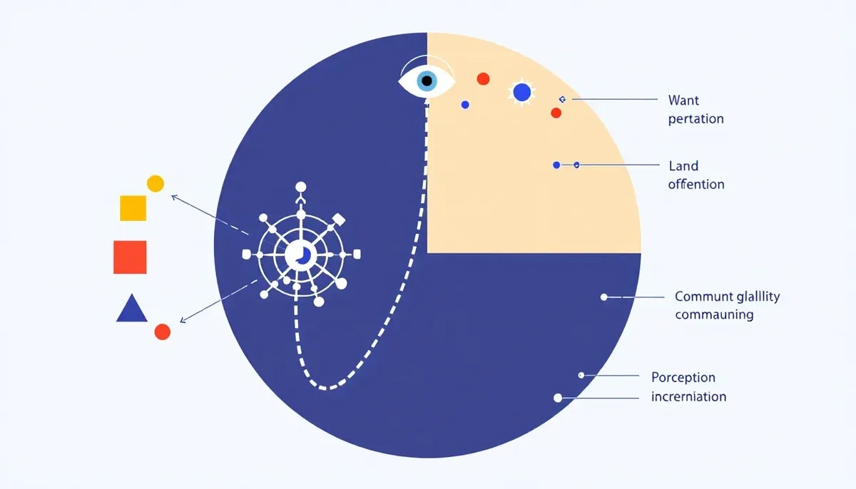 An illustration representing the concept of gestalt psychology.