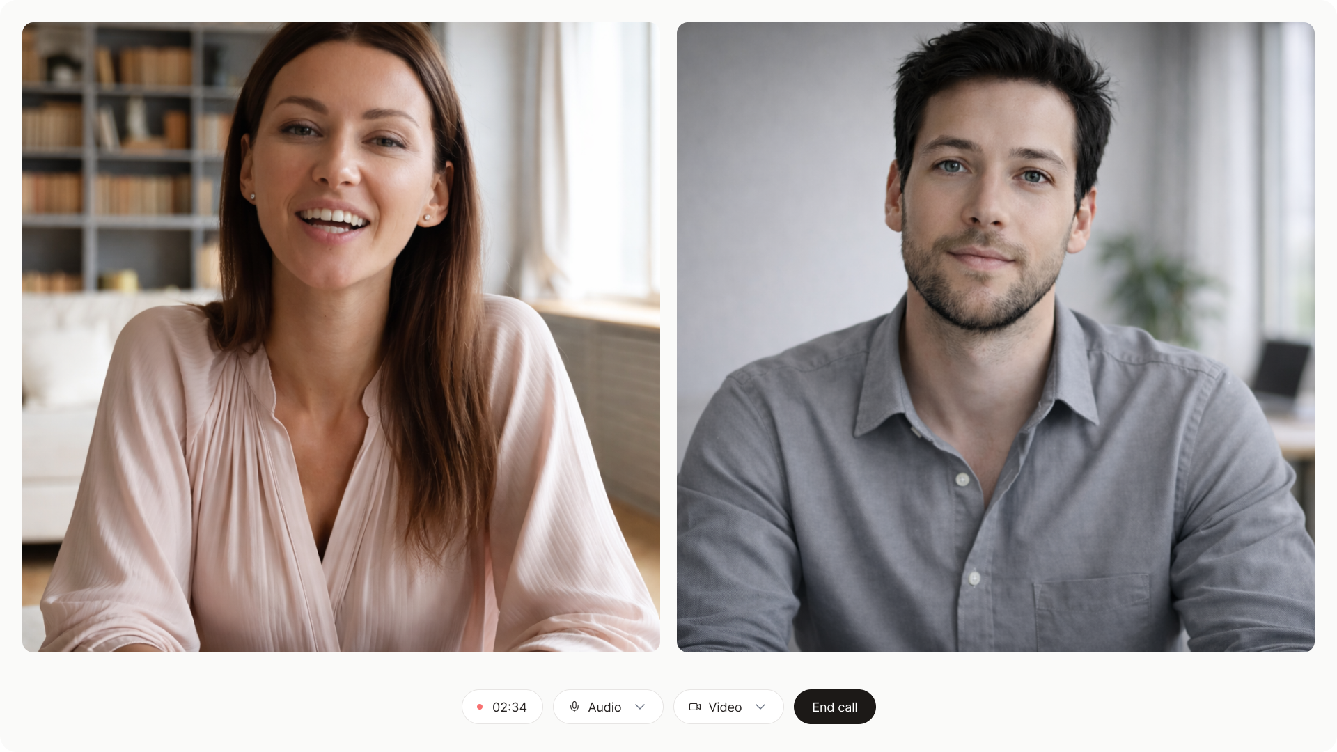 Human Moderated Interviews